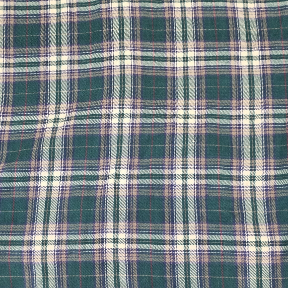 VINTAGE ABERCROMBIE & FITCH Sleeveless Plaid Hooded Flannel Shirt | L | Grunge - Picture 9 of 14